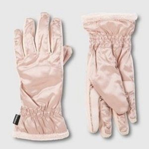 Isotoner Womens' Lined Touchscreen Gloves Pink